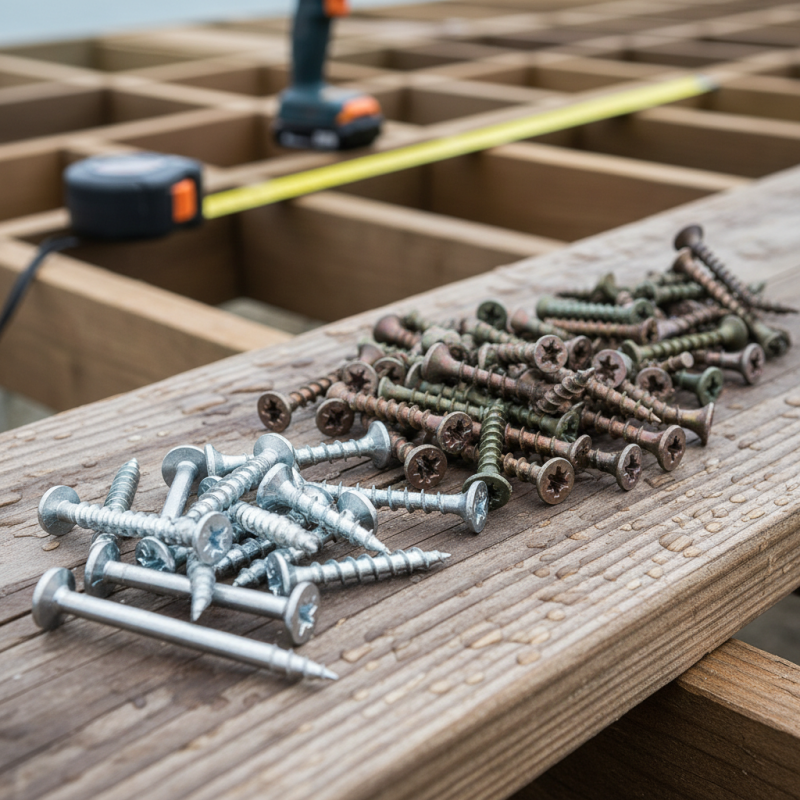 How to Choose the Right Deck Screw for Your Project?