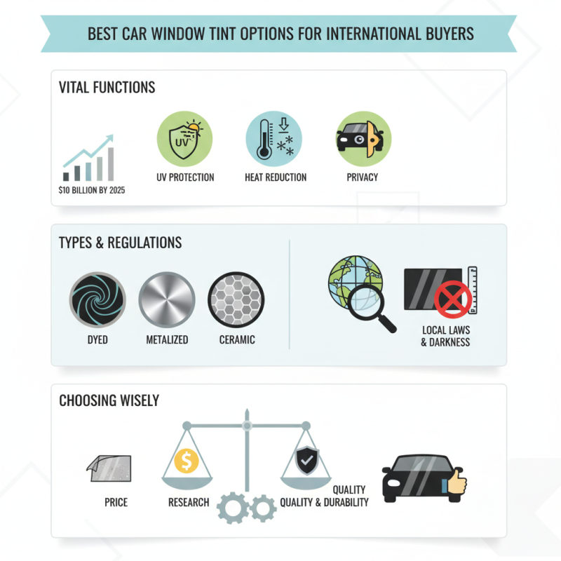 Best Car Window Tint Options for International Buyers?