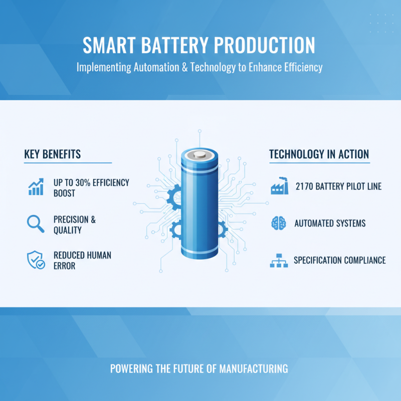 How to Optimize Your 21700 Battery Pilot Line for Maximum Efficiency