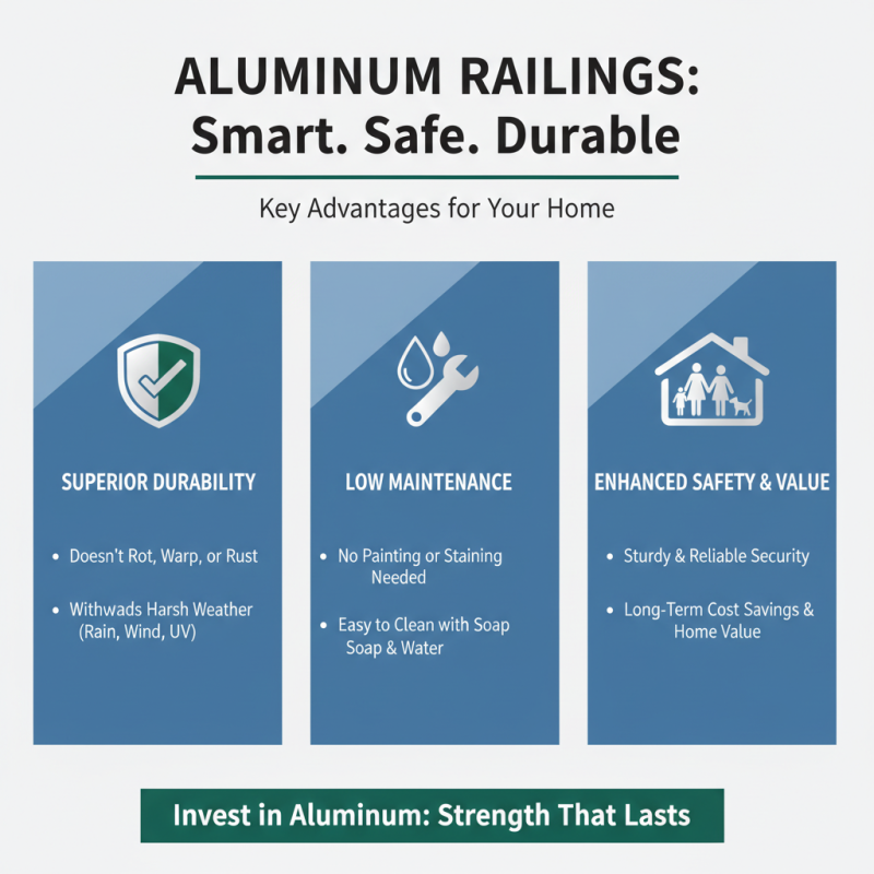 Why Choose Aluminum Railings for Your Home's Safety and Aesthetics?