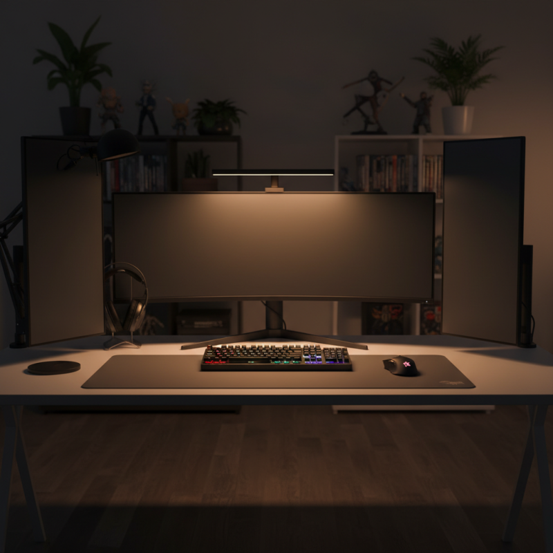 Why Are Monitor Lamps Superior to Desk Lamps for Gamers?
