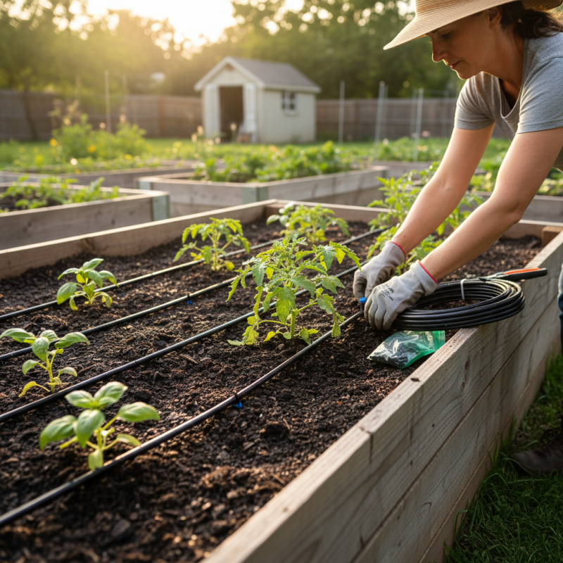 5 Easy Tips to Install Drip Irrigation in Raised Beds?