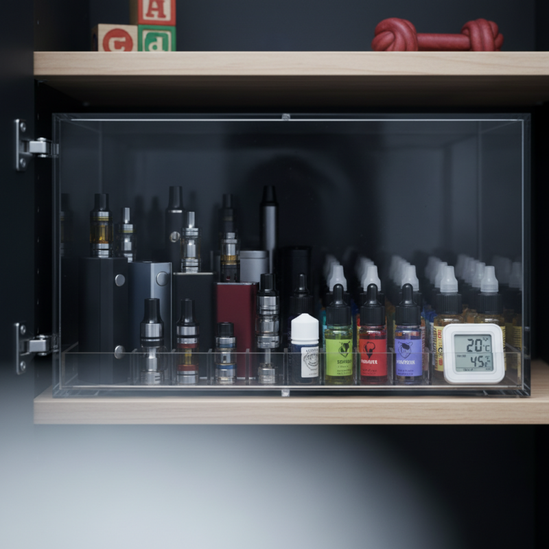 How to Safely Store Your Vape Devices for Long Term Use?