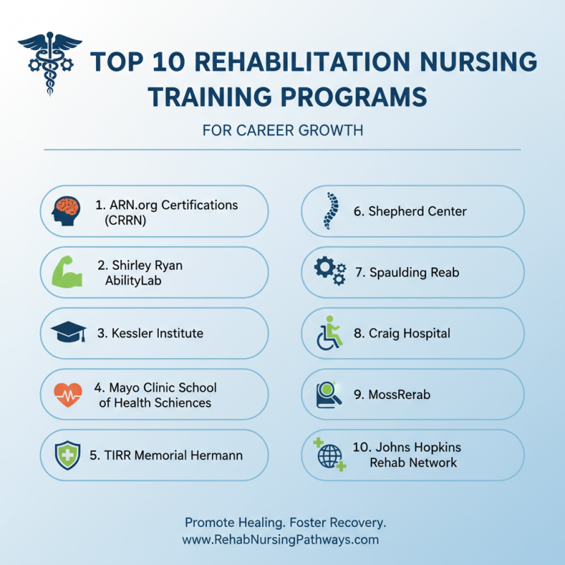 10 Best Rehabilitation Nursing Training Programs for Career Advancement?