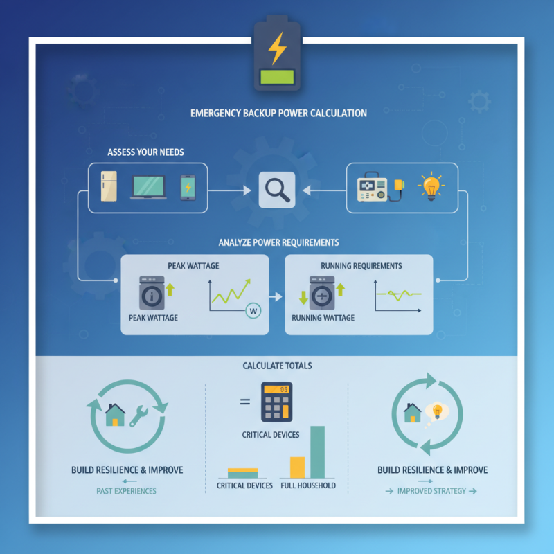 How to Calculate Backup Power Needs for Emergencies Efficiently
