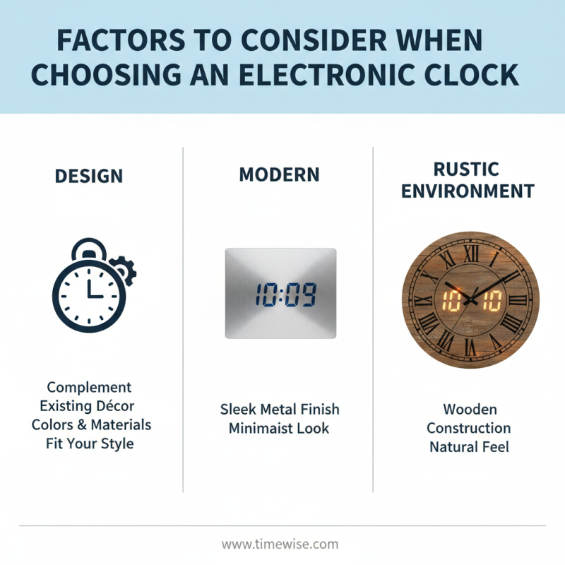 2026 How to Choose the Perfect Electronic Clock for Your Home?