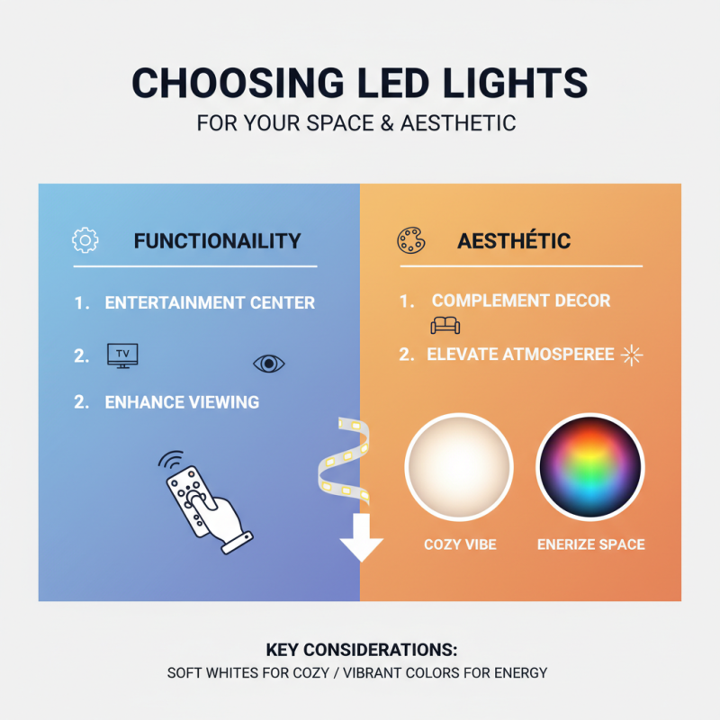 How to Enhance Your Entertainment Center with LED Lights?