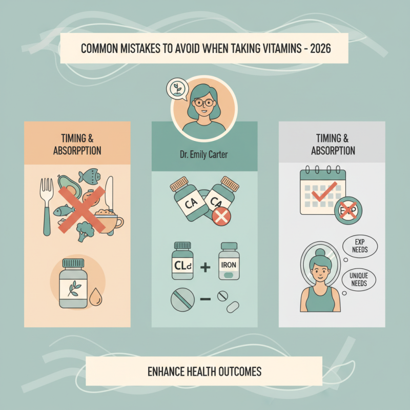 Common Mistakes to Avoid When Taking Vitamins in 2026