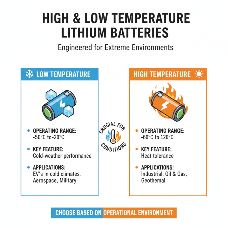 5 Best High And Low Temperature Lithium Batteries for Global Buyers?