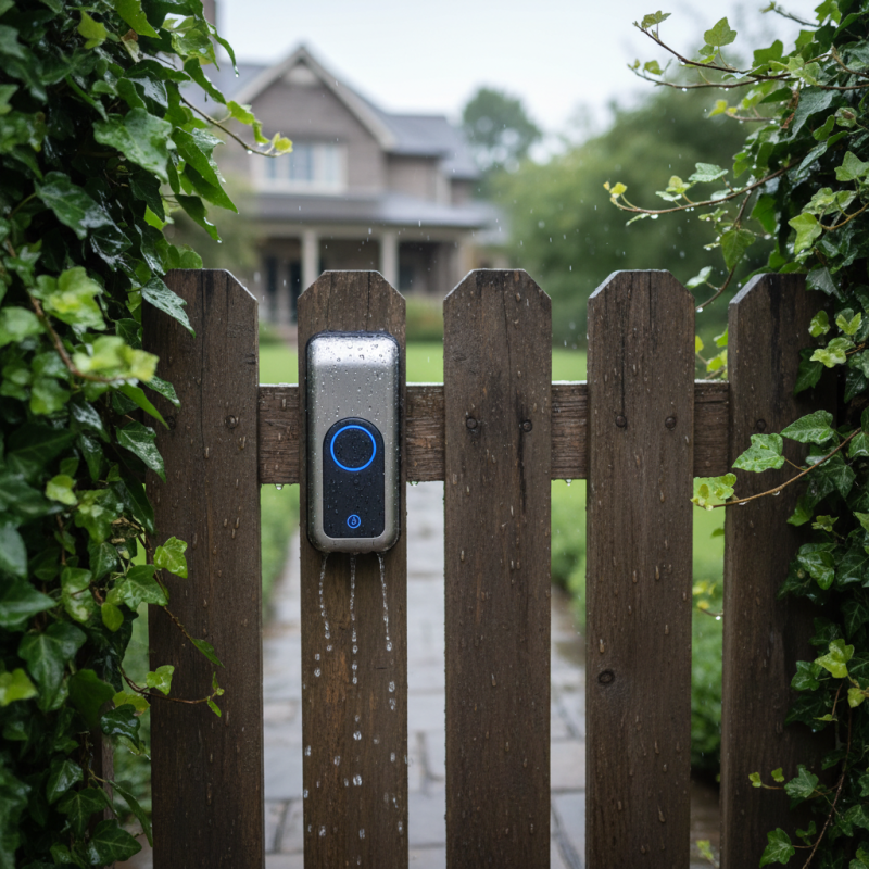 Can I Use a Smart Lock on a Rain Exposed Gate?
