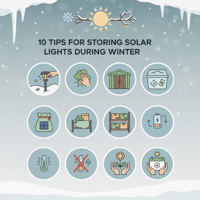 10 Tips for Storing Solar Lights During Winter
