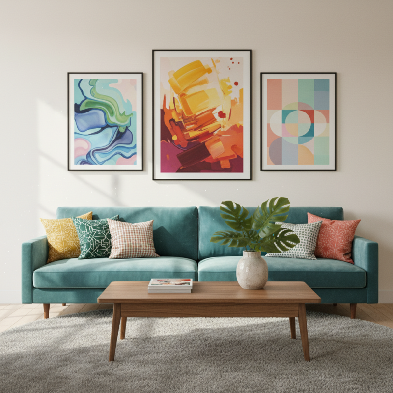 Why Choose Colourful Wall Prints for Your Home Decor?