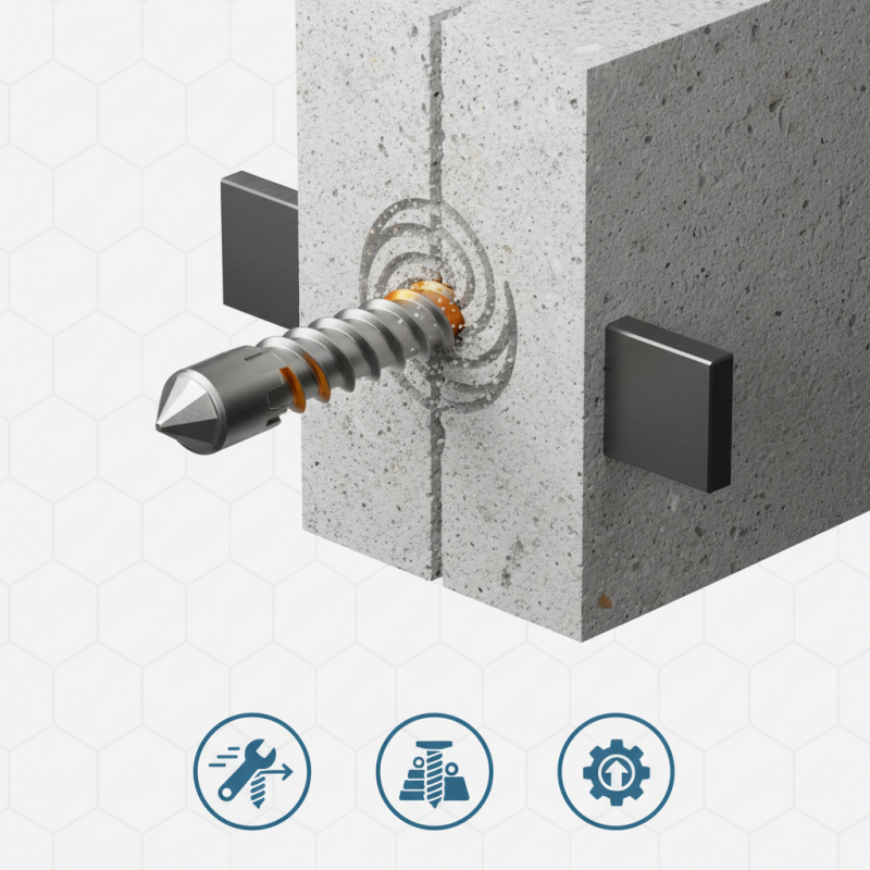 What is a Threaded Concrete Self-tapping Screw and its Uses?