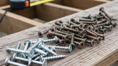 How to Choose the Right Deck Screw for Your Project?