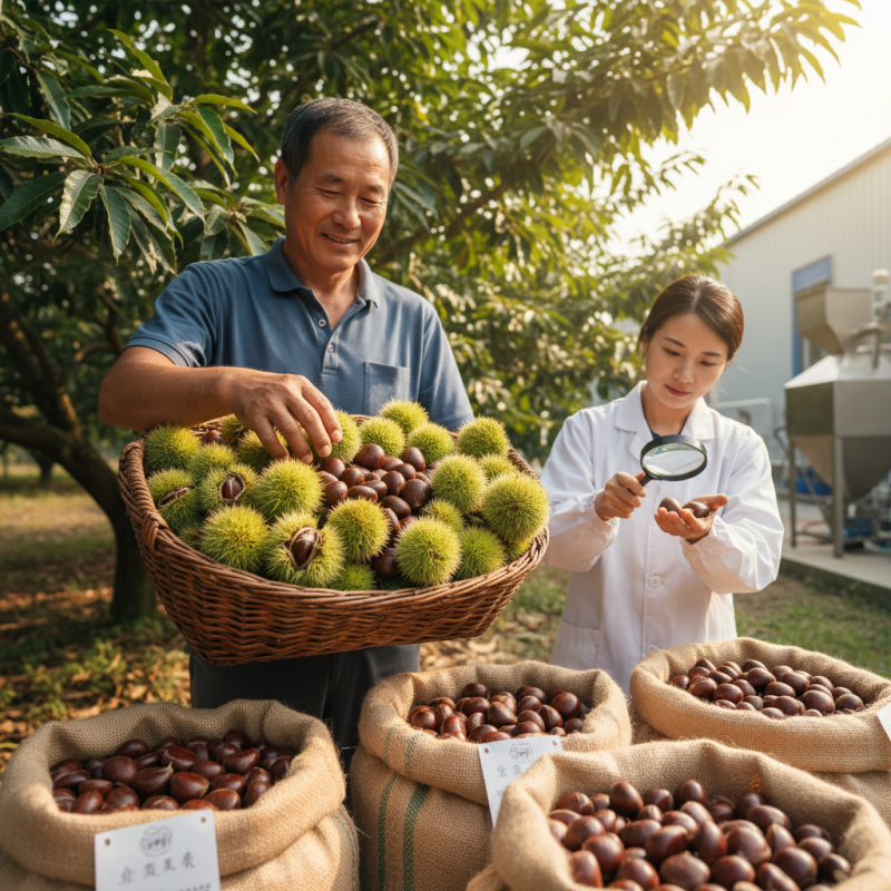 How to Source Lilijia Fresh Chestnut for Food Industrial Use?