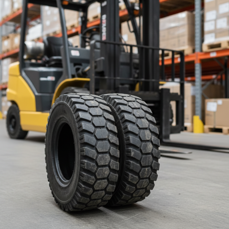 How to Choose Forklift Solid Tires for Optimal Performance?