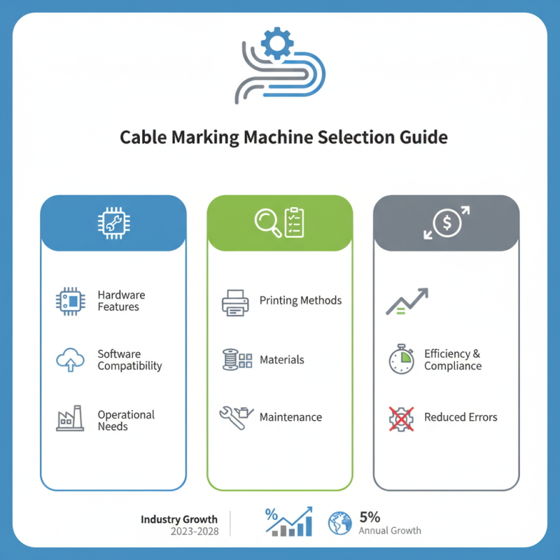 How to Choose the Best Cable Marking Machine for Your Needs?
