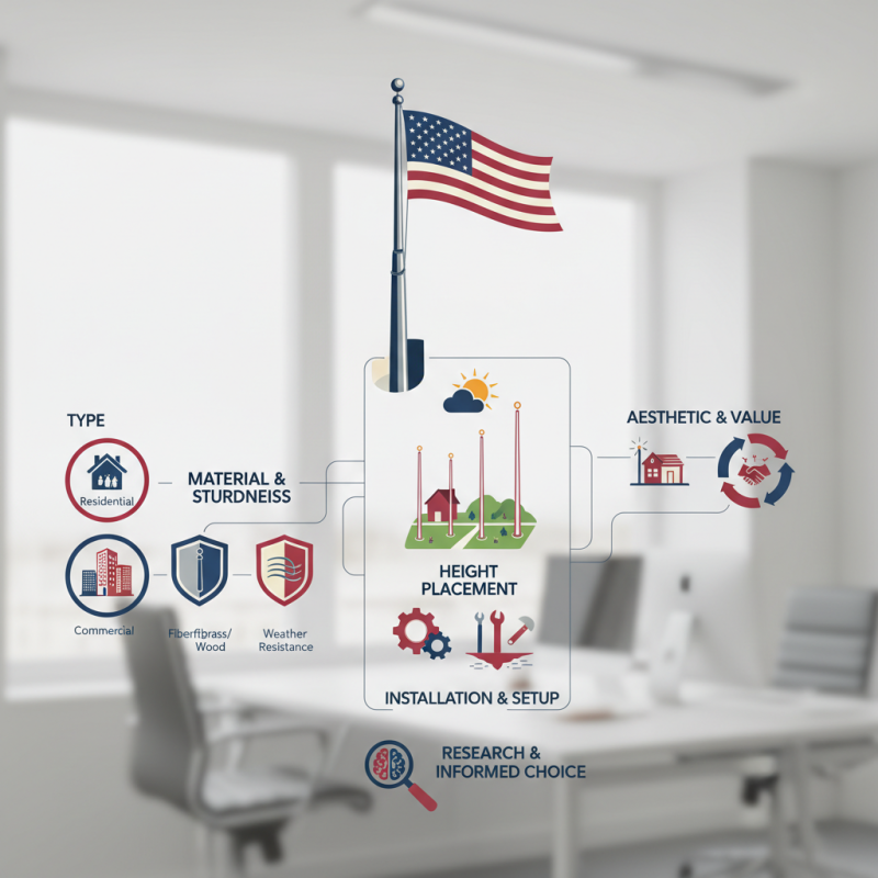 How to Choose the Best American Flag Pole for Your Needs?