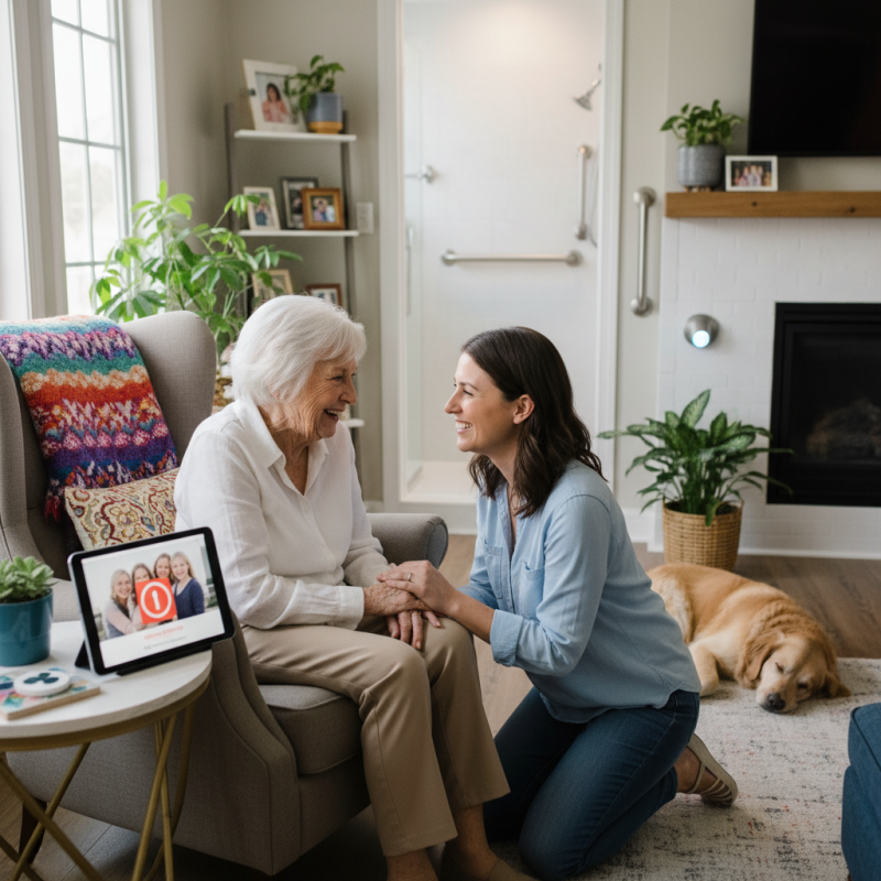 How to Ensure Safety for Seniors Living Alone at Home?