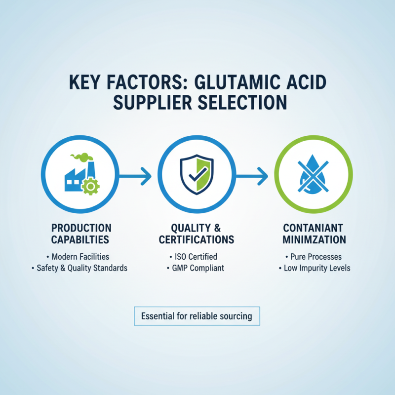 Best Glutamic Acid Suppliers for Your Global Sourcing Needs?