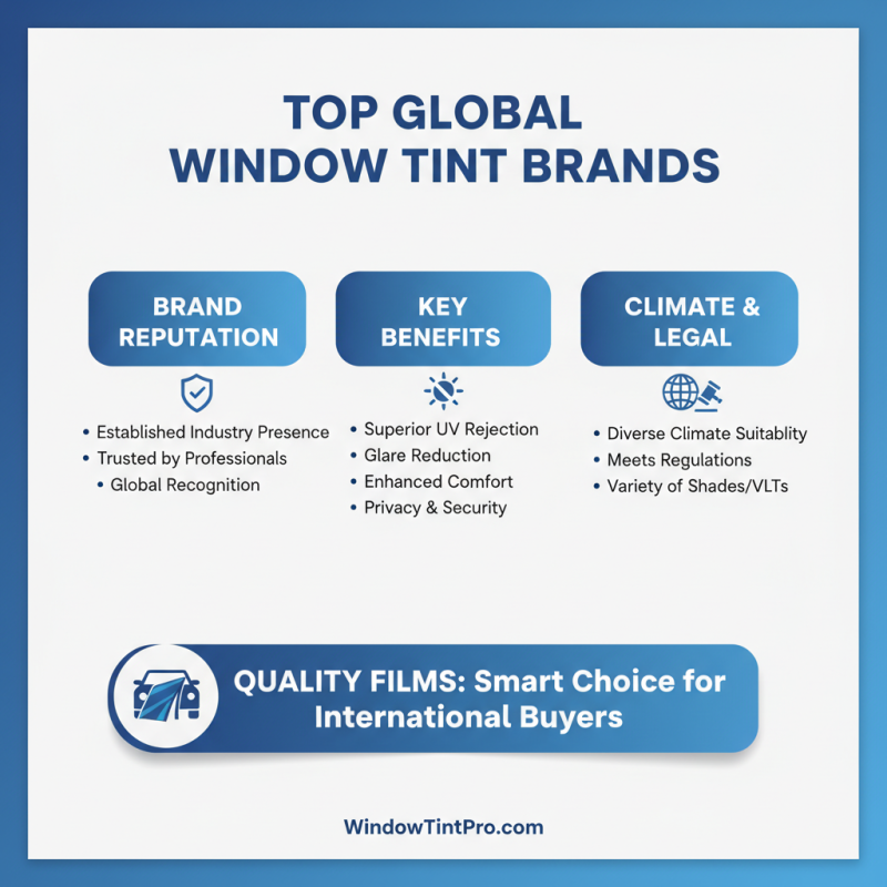 Best Car Window Tint Options for International Buyers?