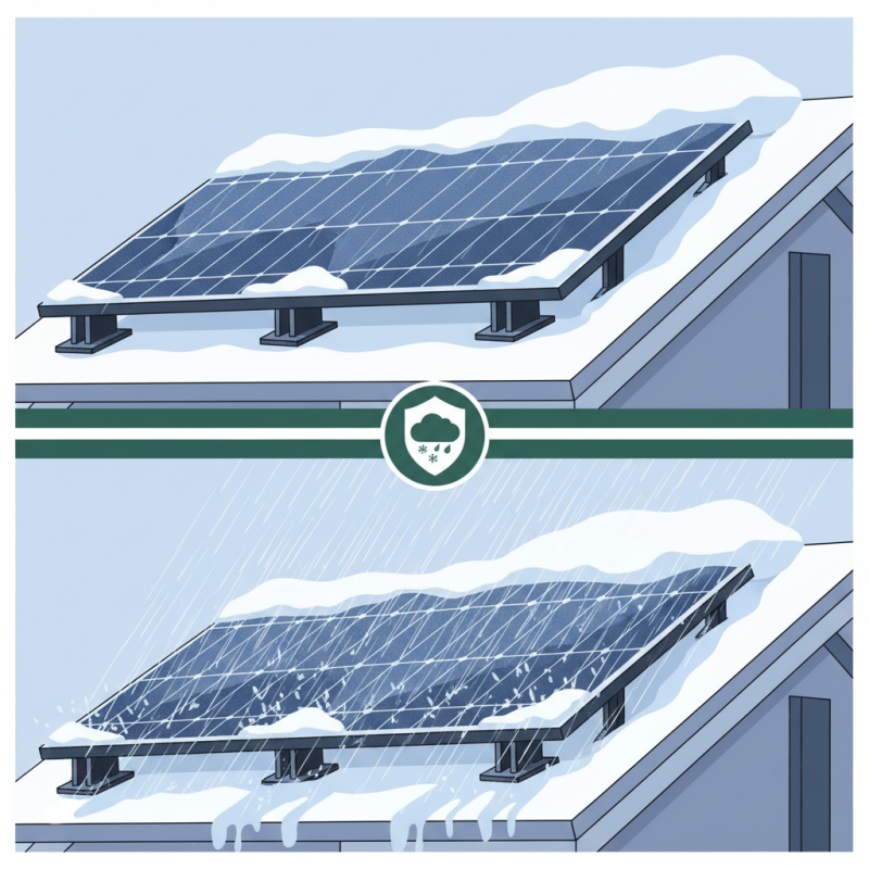 Can Solar Brackets Handle Heavy Snow and Rain Conditions?