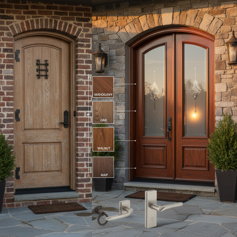 Top Wood Exterior Doors for Your Home What to Consider?