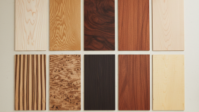 Top 10 Wood Veneer Types for Your Next Project?