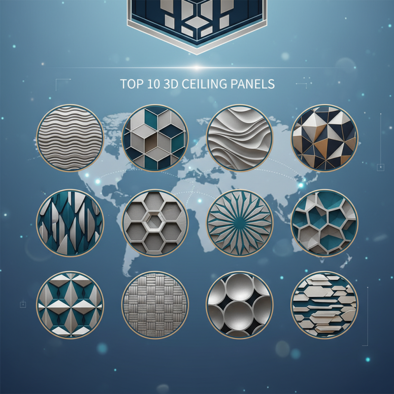 Top 10 3D Ceiling Panels for Global Buyers in China?