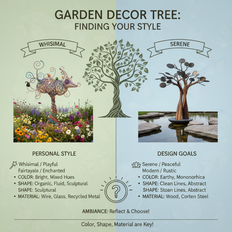 How to Choose the Perfect Garden Decor Tree for Your Space?