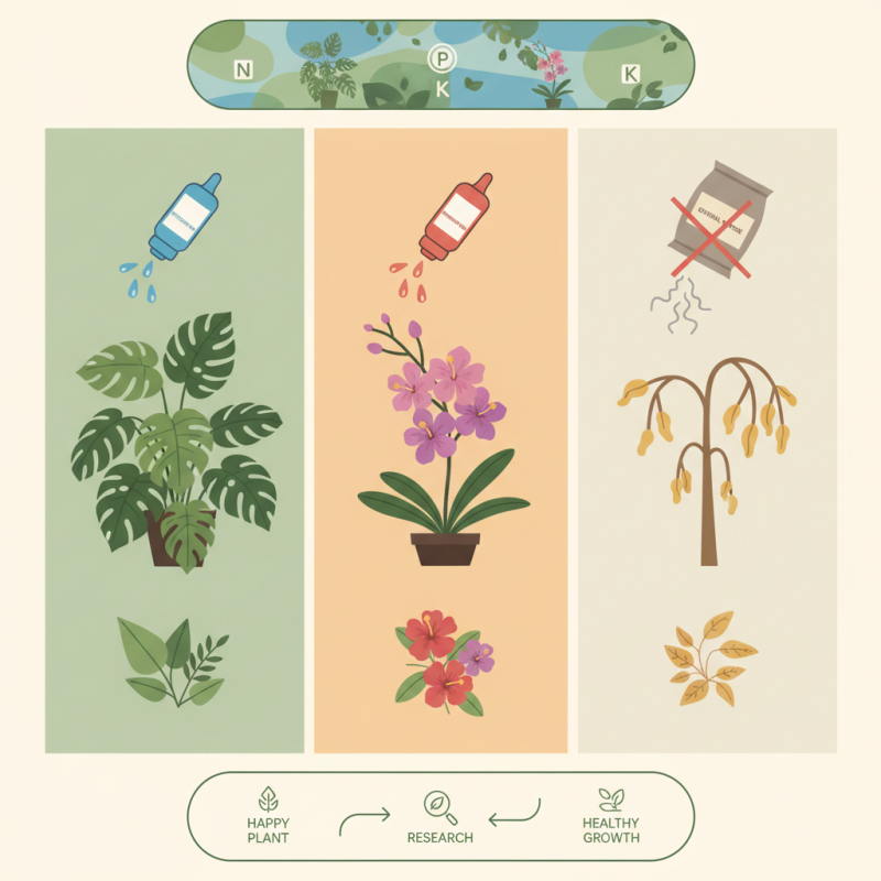 Why Different Fertilizers Are Essential for Indoor Plants?