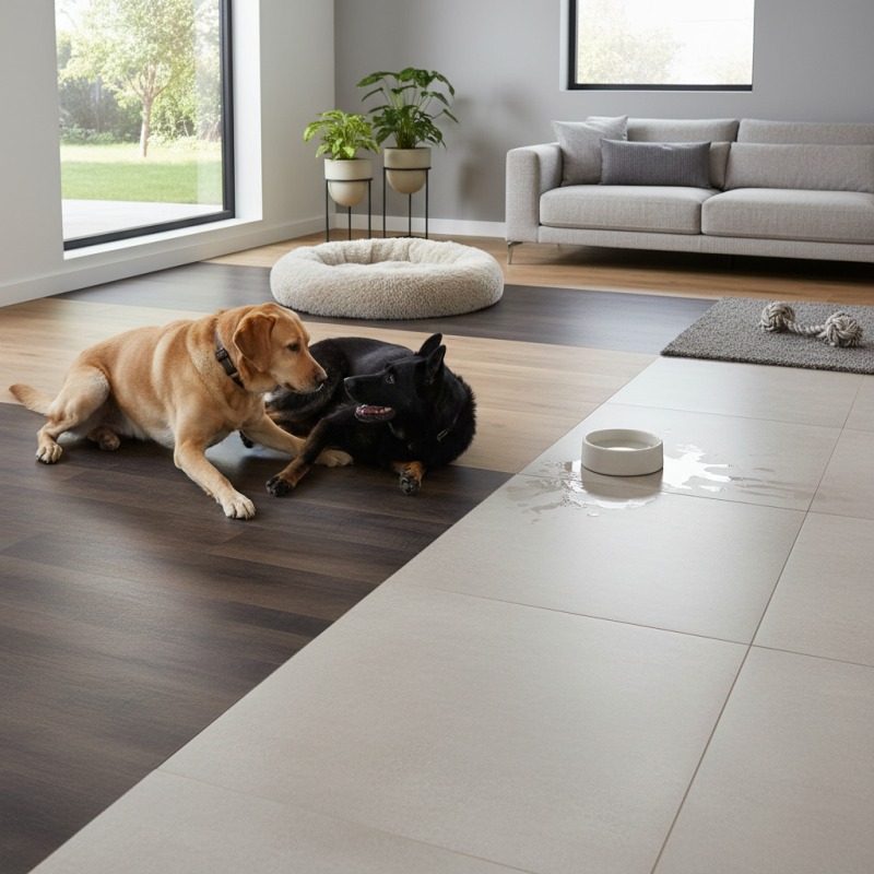Top 10 Most Durable Flooring Options for Large Pets?