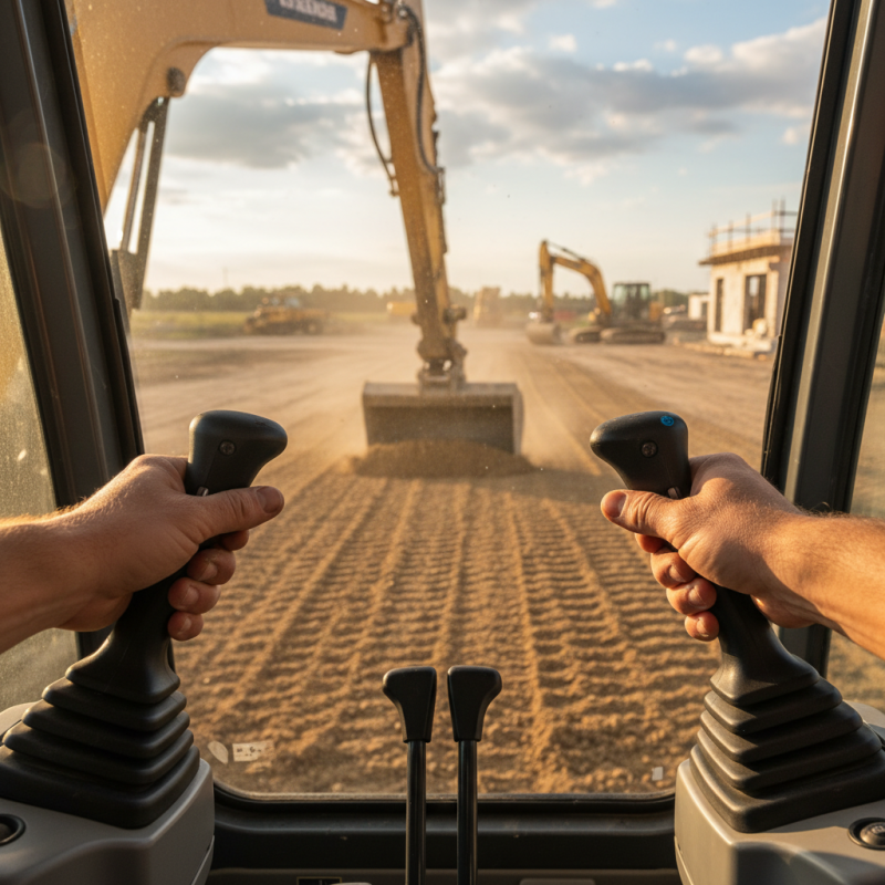 How to Control Mini Excavator Joystick for Smooth Grading?
