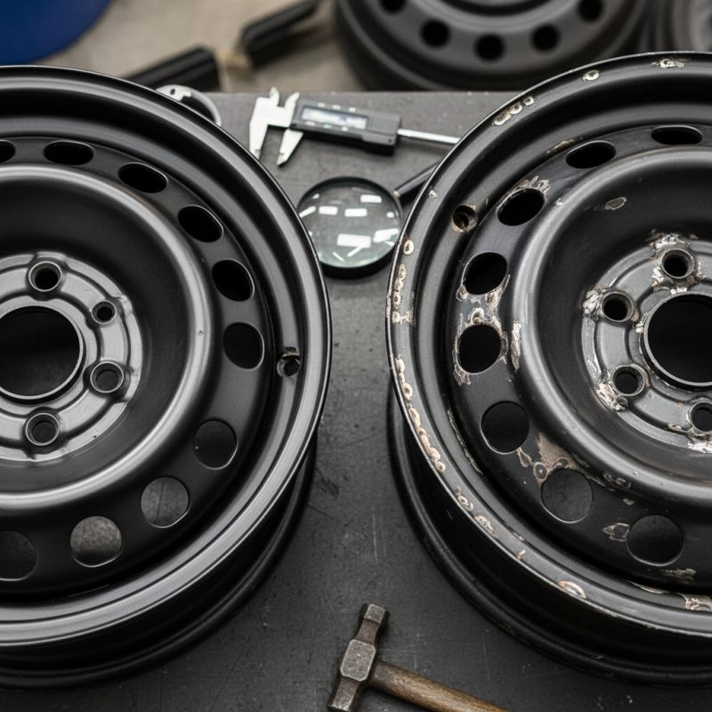 How to Identify Fake Low Quality Steel Wheels in the Market?