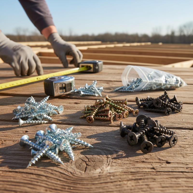 How to Choose the Perfect Deck Screw for Your Project?