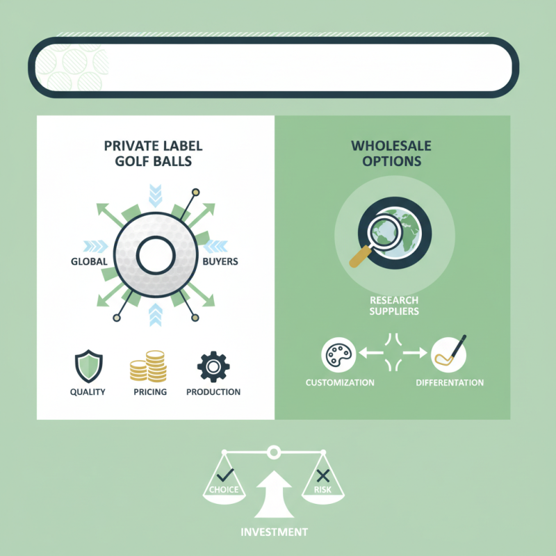 Private Label Golf Balls Wholesale Options for Global Buyers?