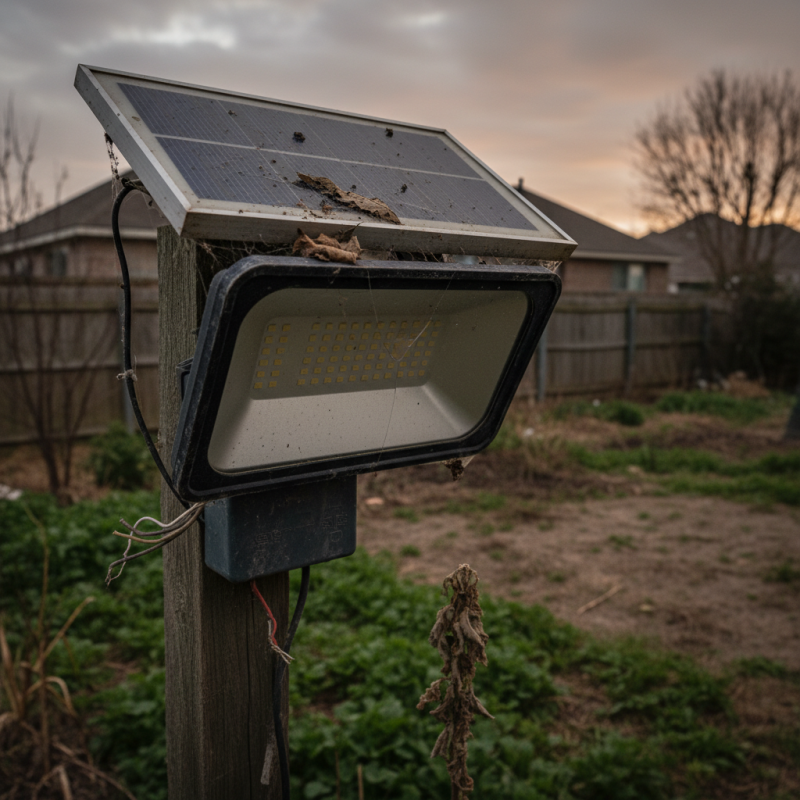 Top 10 Reasons Why Solar Flood Lights Stop Working