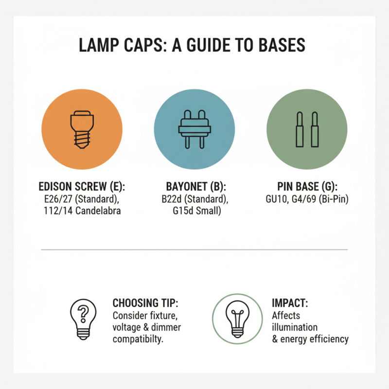 How to Choose the Right Lamp Cap for Your Lighting Needs?