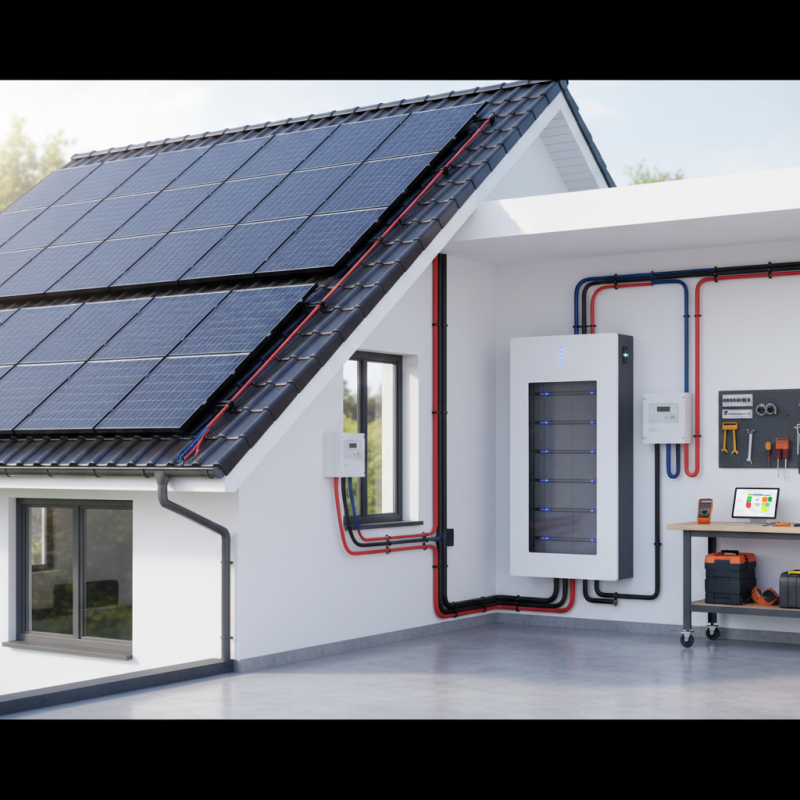 How to Connect a Home Battery to Solar Panels Effectively?