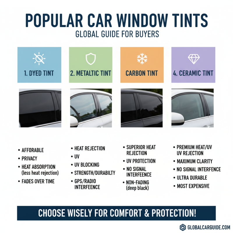 Best Car Window Tint Options for International Buyers?