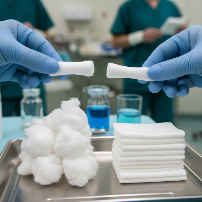 Why Choose Cotton or Rayon for Surgical Swabs?