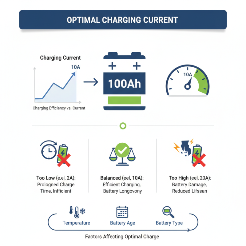 What is the Optimal Charging Current for a 100Ah Battery?