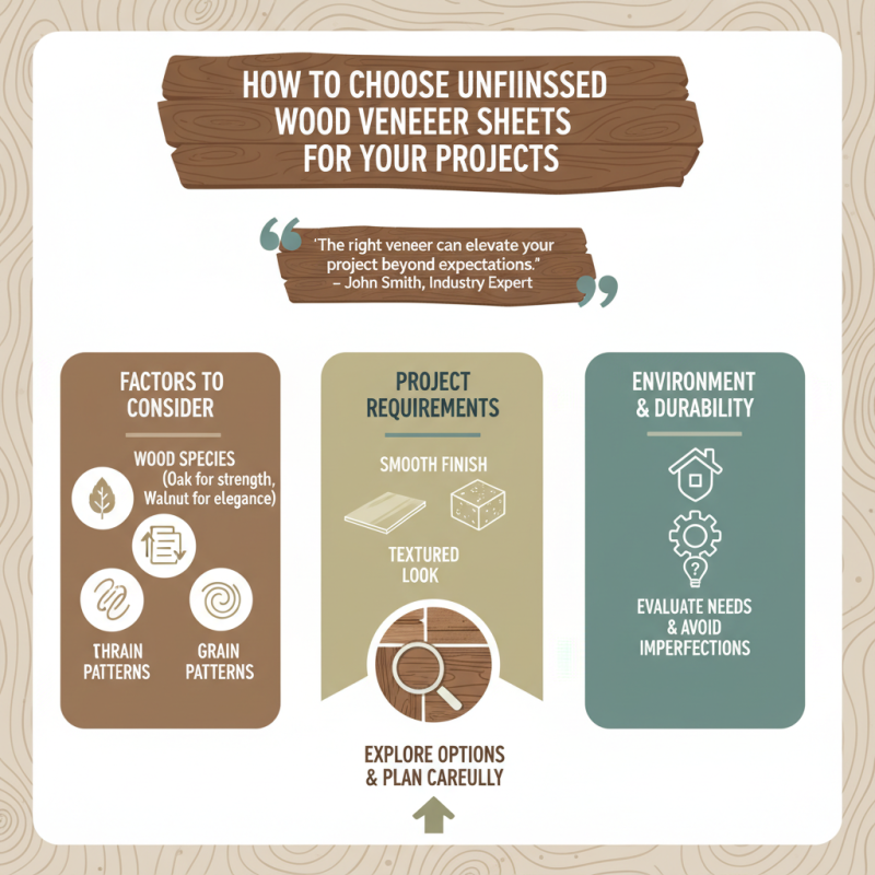 How to Choose Unfinished Wood Veneer Sheets for Your Projects?