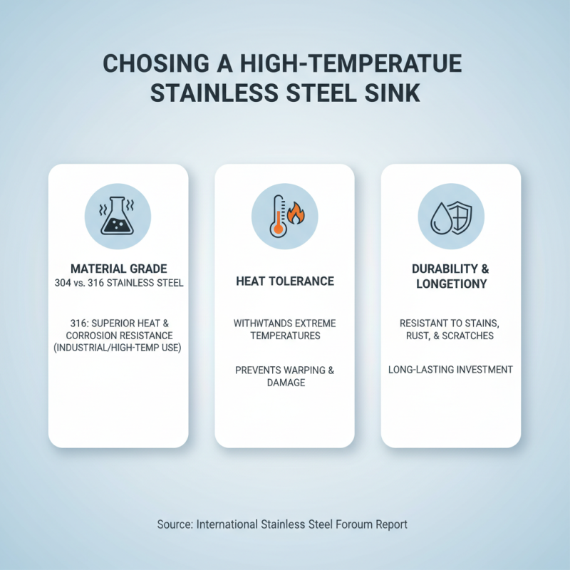 How to Choose High Temperature Resistant Stainless Steel Sink?