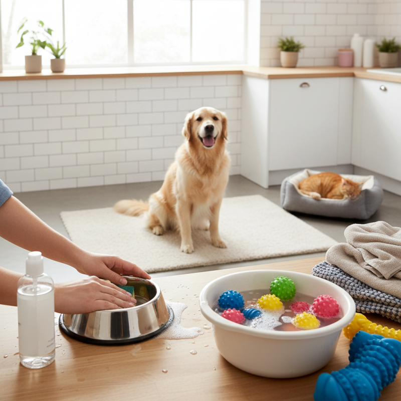 How to Clean Pet Supplies Properly for a Safe Home?