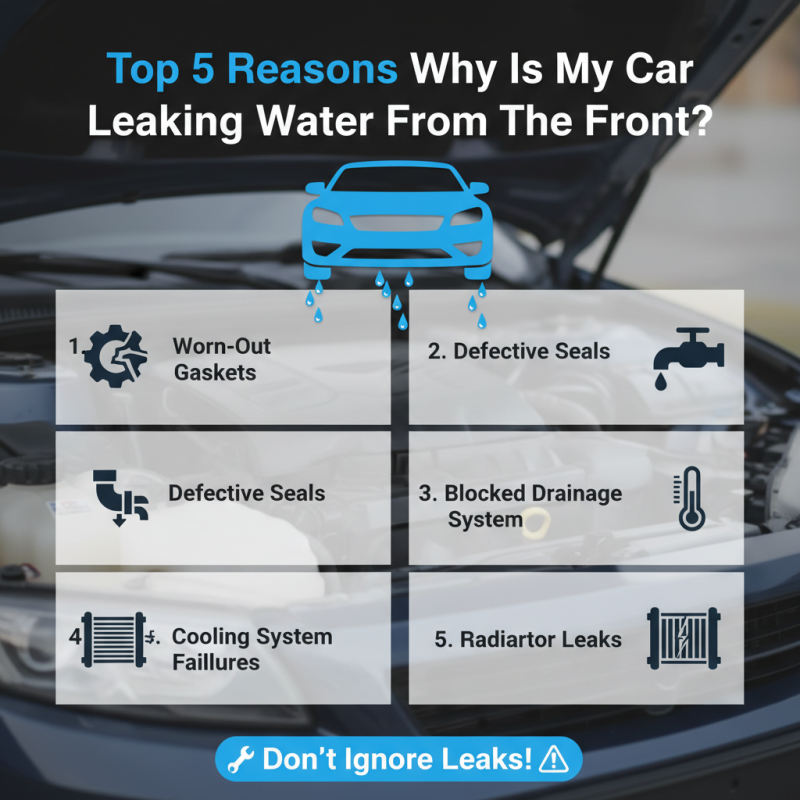 Top 5 Reasons Why Is My Car Leaking Water From The Front?