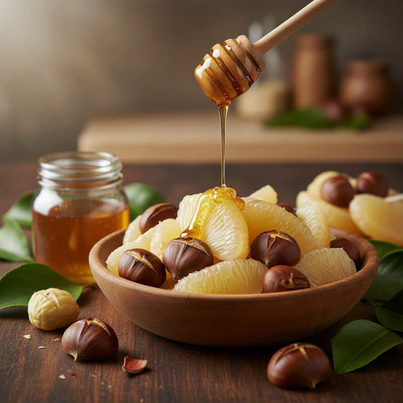 Top 10 Benefits of Honey and Pomelo Chestnut Kernel?