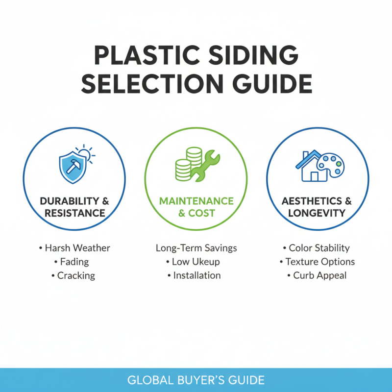 Best Plastic Siding Options for Global Buyers in 2026uggestions