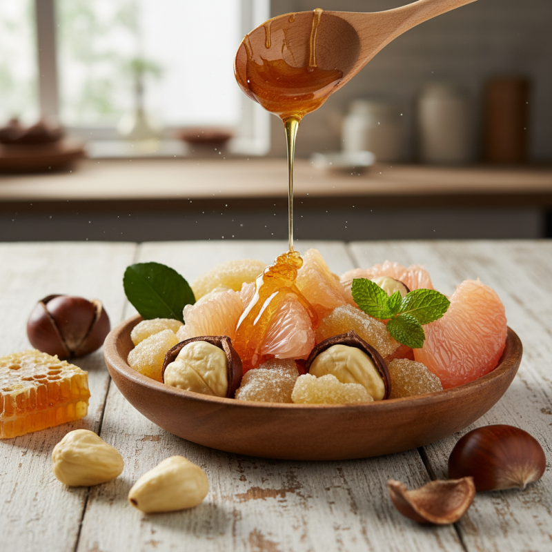 Top 10 Benefits of Honey and Pomelo Chestnut Kernel?