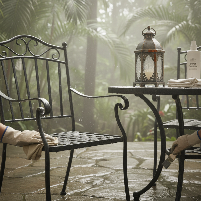 How to Keep Metal Furniture Rust Free in Humid Climates?